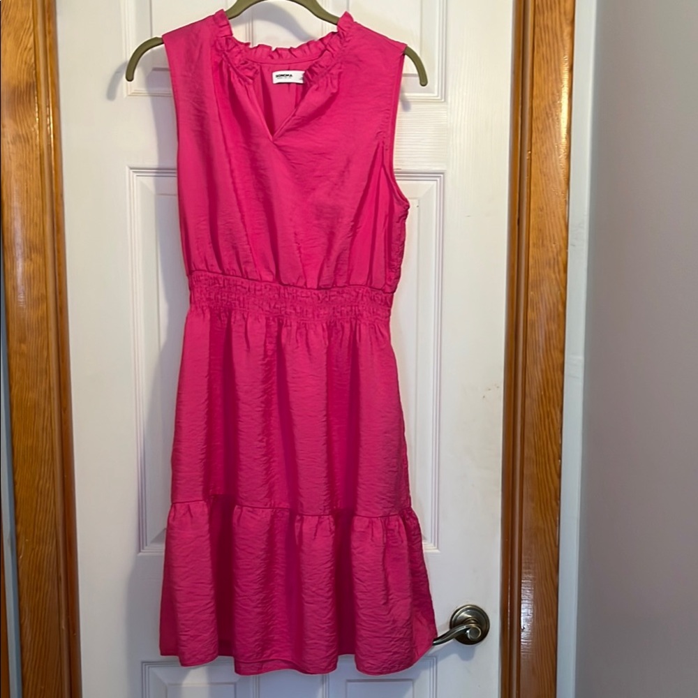 Pink Sleeveless Dress